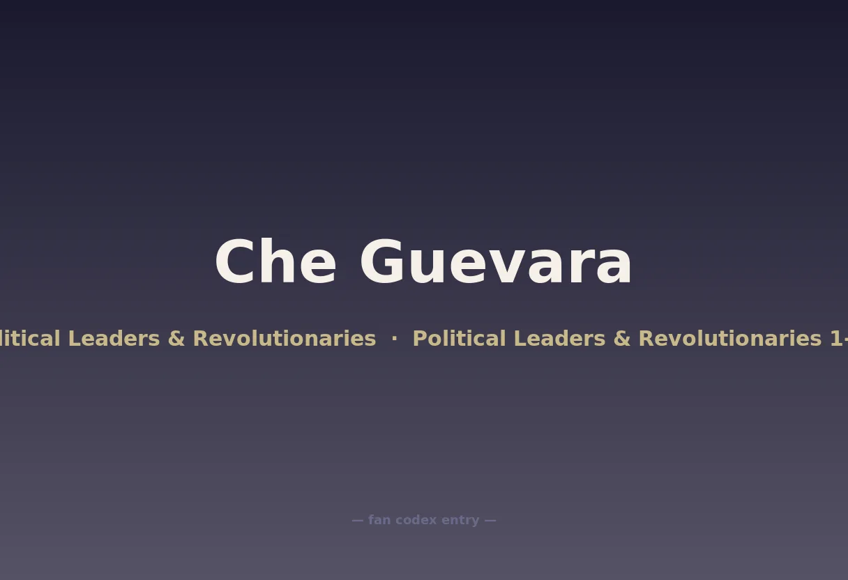 Che Guevara
